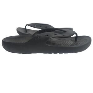 Crocs Classic Flip Flop Men's size 7 / Women 9 Black